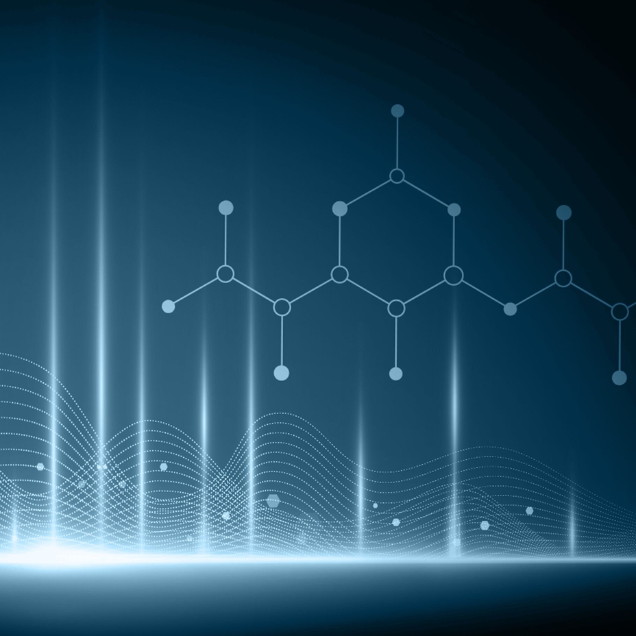 Illustration representing Raman spectroscopy