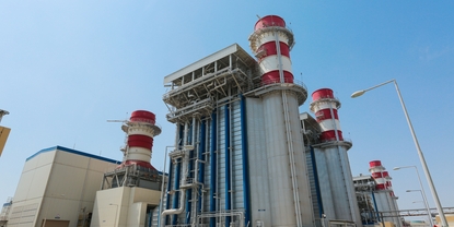 HRSG system in industrial plant