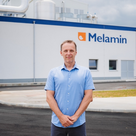 Melamin Technical Manager Dr. Igor Mihelič