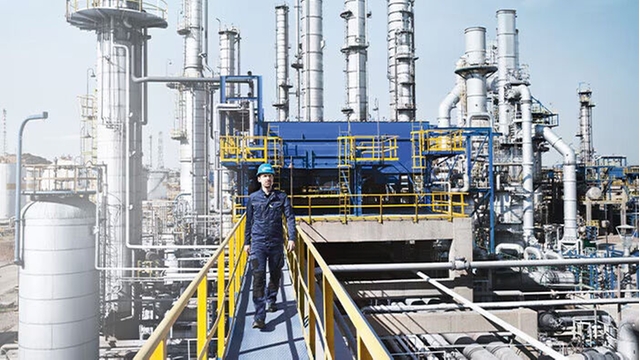 application refining, chemical and petrochemical industry.