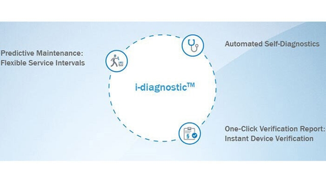 i-diagnostics™ leads to reduced maintenance intervals and therefore to lower costs