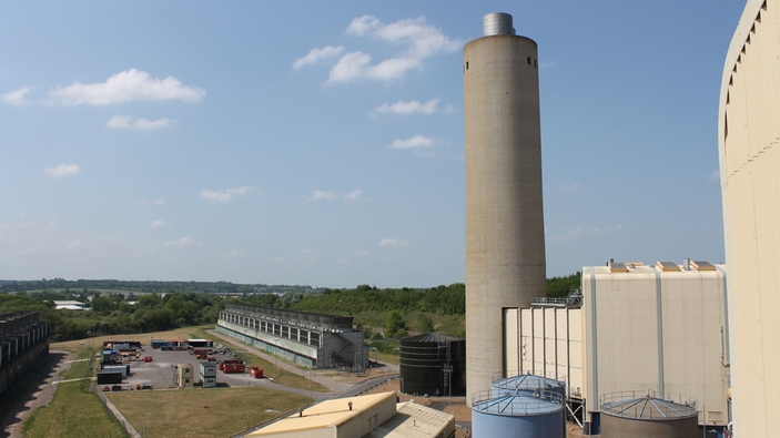 Exterior view of RWE’s plant in Didcot