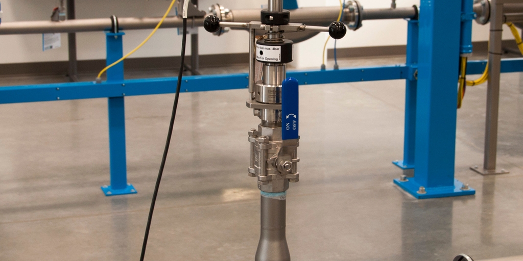 pH sensor installation