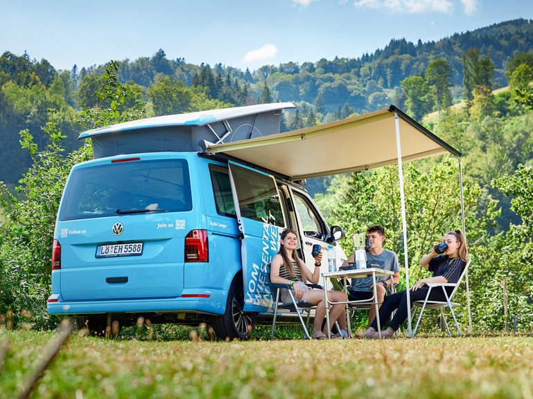 Camper for apprentices and students