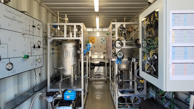 Protolaunch undertakes cutting-edge propulsion testing from its facility in Westcott, UK