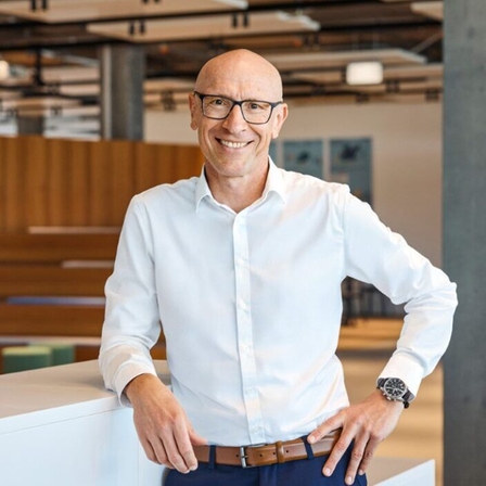 Dr Rolf Birkhofer (58) has been managing director of Endress+Hauser Digital Solutions for 11 years.