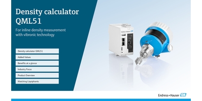 Cover Innovation brochure Density calculator QML51