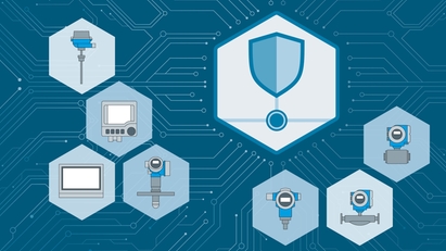 Endress+Hauser ProtectBlue Cybersecurity Trademark