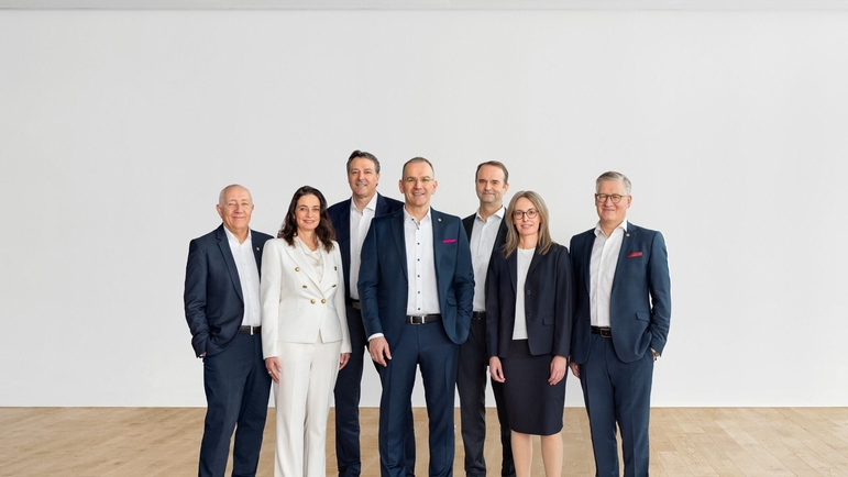 The Executive Board of the Endress+Hauser Group as of 1 May 2026.