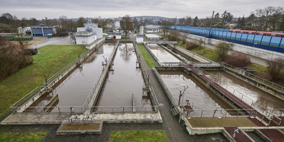 Picture of Bad Vilbel wastewater treatment plant