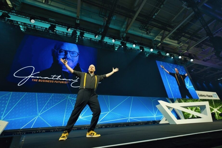 Jonathan Brill took the stage during the two-day event at the Inspiring Sessions.