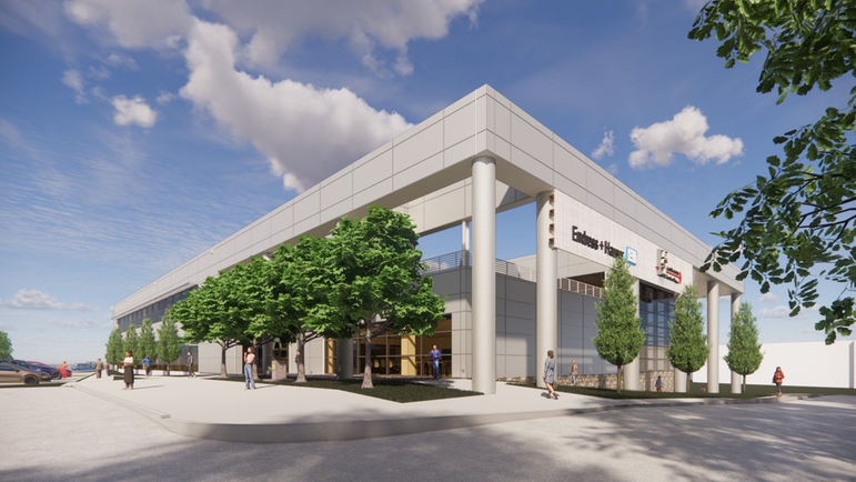 Exterior view of Edgmont building