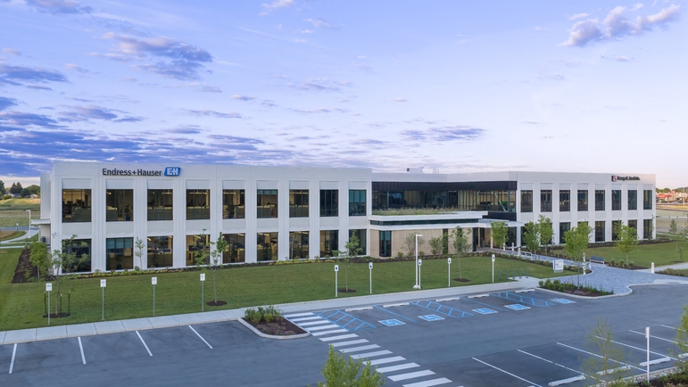 Exterior view of new building in Greenwood