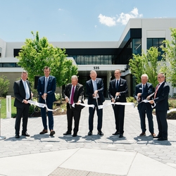 Ribbon-cut ceremony in Greenwood, USA.