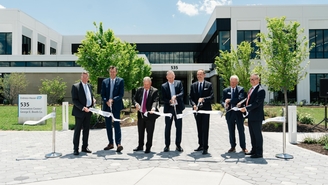 Ribbon-cut ceremony in Greenwood, USA.