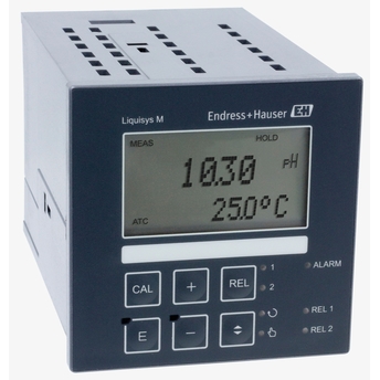Liquisys CPM223一体化盘装变送器，用于模拟式和数字式（采用Memosens技术）的 pH/ORP测量电极。