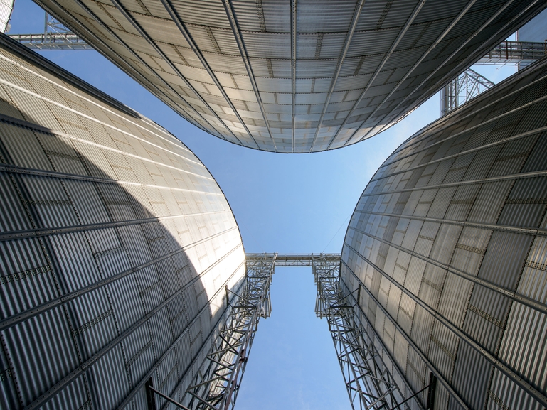 Grain silos