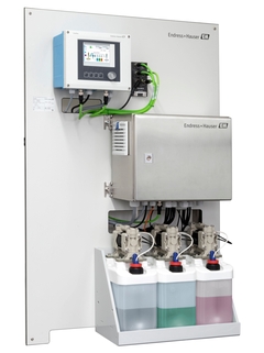 Liquiline Control CDC90自动清洗、校验和标定pH和ORP电极。