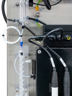 流通腔室采用独立pH电极