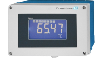 现场指示仪 RID16，支持FF基金会现场总线或PROFIBUS® PA 协议