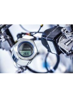 卫生型温度计iTHERM TM411，带数字显示屏