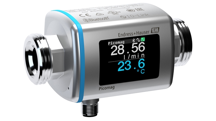图片：Picomag Inline – 用于过程质量控制和监控的经济型流量计