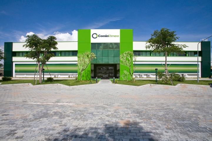 Comin Khmere Co., Ltd presents its head office in Cambodia