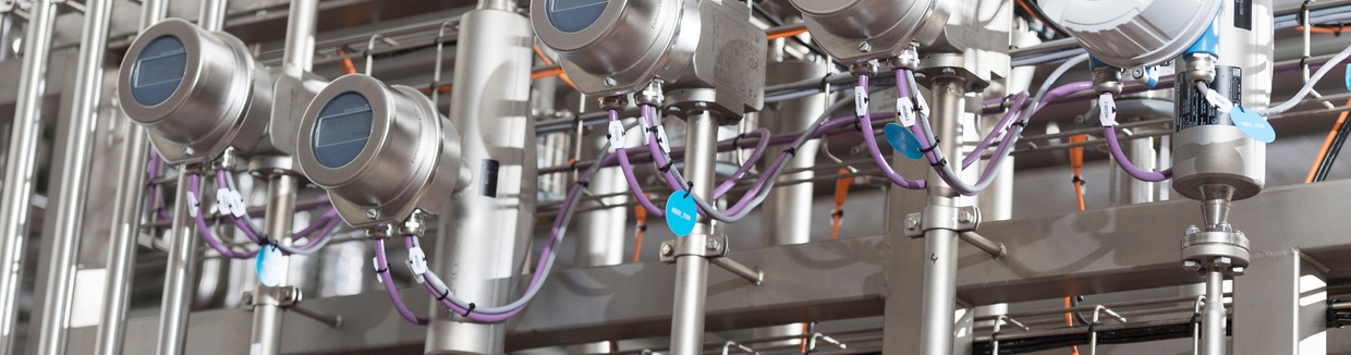Flowmetesr in the mixing process of beverages