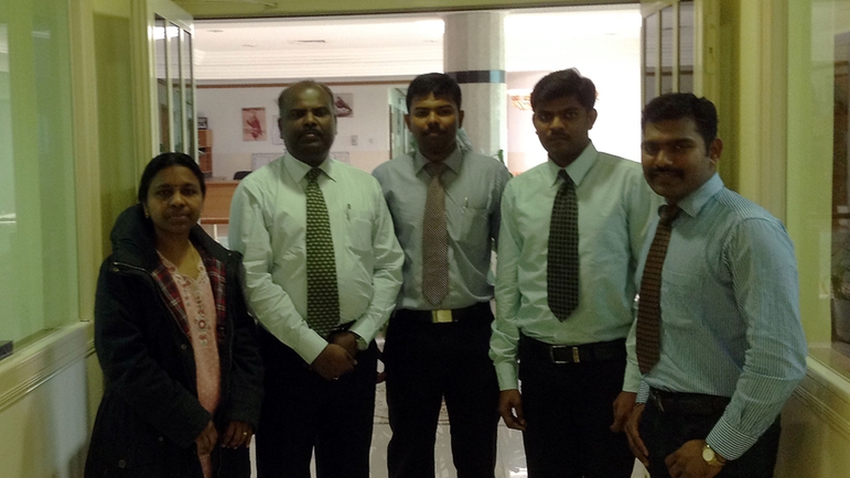 Staff of Golden Palm Petroleum Services Co. W.L.L. in Kuwait
