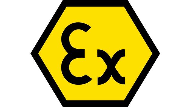 ATEX hazardous area symbol