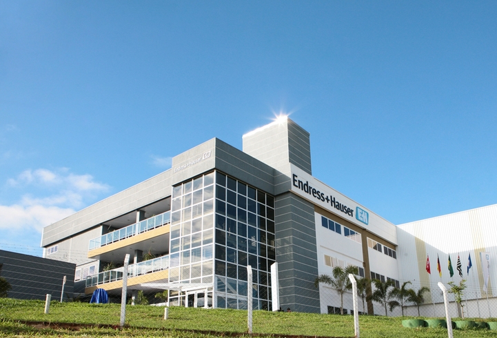 Endress+Hauser 流量，巴西 Itatiba，正门
