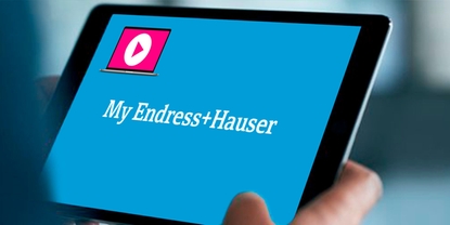 登陆endress.com，管理所有工程项目设计