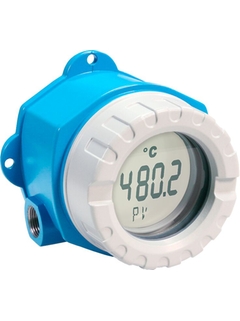 iTEMP TMT142B现场型温度变送器的产品图片，支持HART®和Bluetooth®蓝牙通信