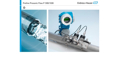 电子书封面 - Proline Prosonic Flow P 500