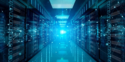 Data center server room