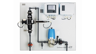 水质监测面板，提供所需测量信号，支持过程控制和诊断