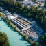 ARA Worblental公司鸟瞰图，瑞士污水处理厂