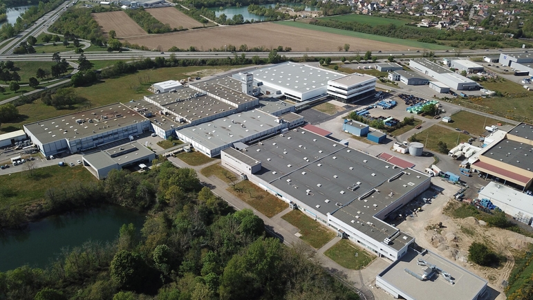 位于法国Cernay的Endress+Hauser流量计生产厂。
