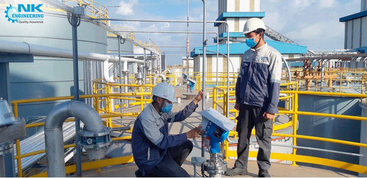 NK Engineering - service engineers providing the commissioning - NMR81