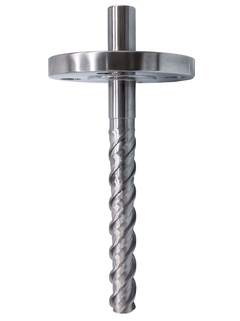 整体钻孔棒材保护套管iTHERM TT151，采用螺旋型设计，以减少涡流引起的振动