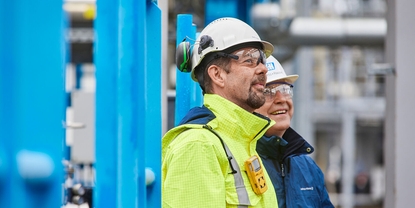 梅塞尔（Messer）工业气体公司轻松可靠测量水蒸气重整装置内的压力。