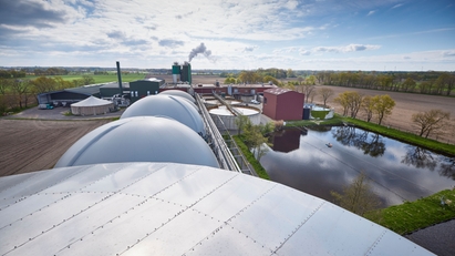 Werning Feinkost公司的废料处理中心