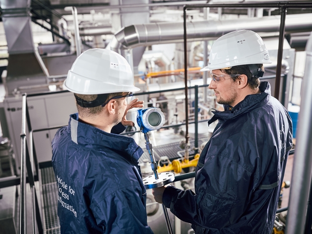 工业工厂中的温度测量