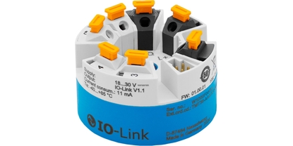 iTEMP TMT36模块化温度变送器，支持IO-Link通讯，带一路热电阻传感器输入