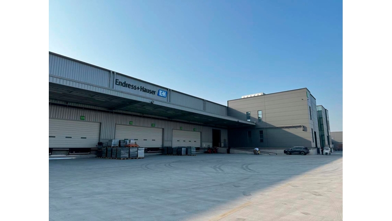 Endress+Hauser中国的新物流中心选址东部城市昆山，于2024年正式开仓运营。